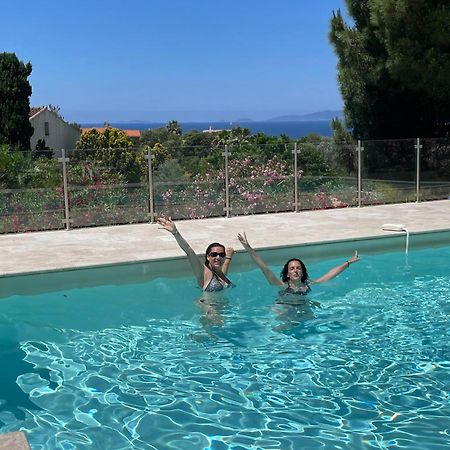 Corsicadream Arone Superbe Appartement Dans Villa, Vue Panoramique Mer, Piscine, Proche Porticcio Pietrosella Esterno foto